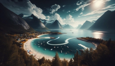 Norwegian Fjords Beach Holiday with Water Sports