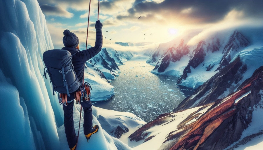 Antarctica Ice Climbing Adventure