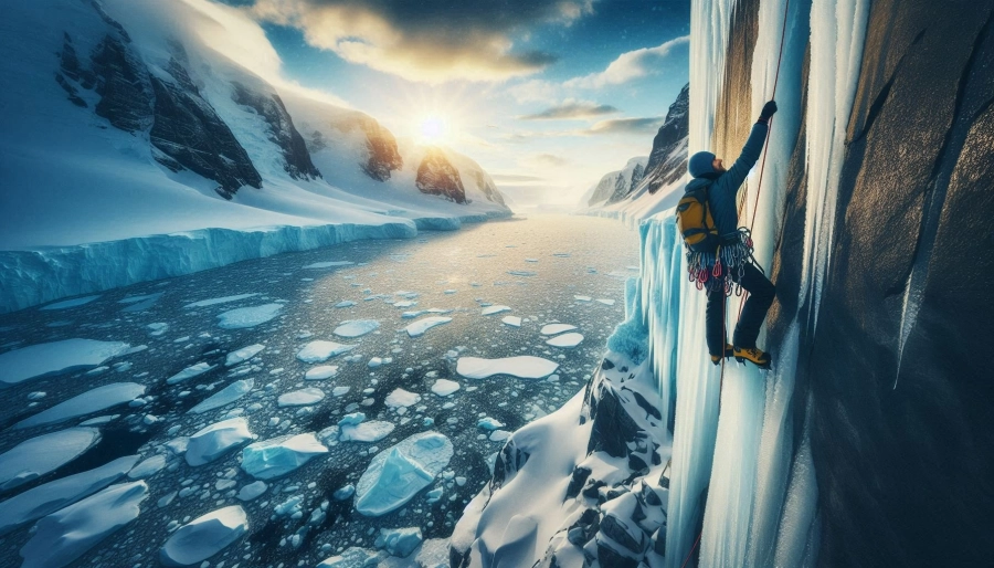 Antarctica Ice Climbing Adventure