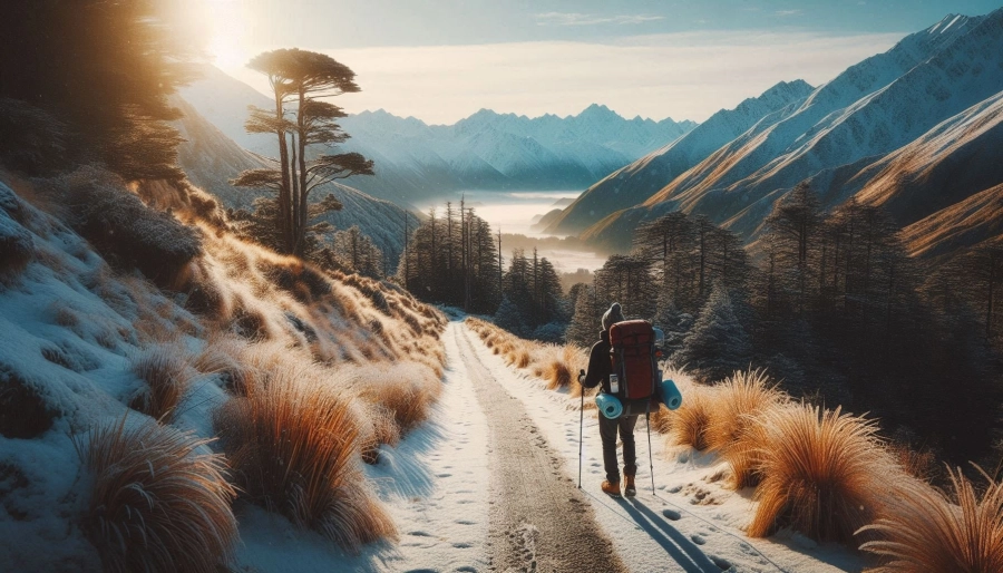 New Zealand Winter Sports Hiking &amp; Trekking Tour